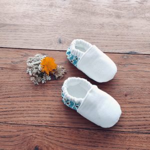 CHAUSSONS bébé blanc